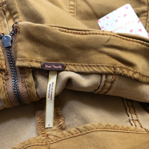 Free People Gold Fields Skirt size 2 NWT - Picture 5 of 9